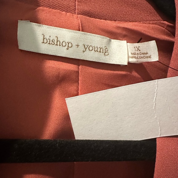bishop + young Terracotta Blazer - Picture 3 of 9
